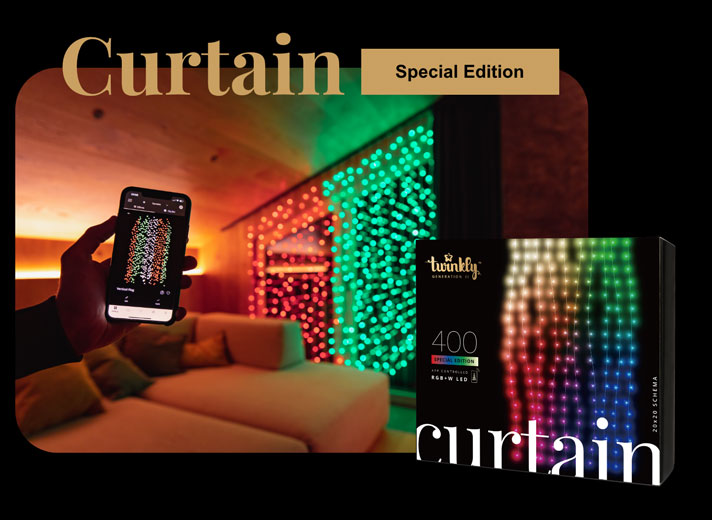 Twinkly Curtain Special Edition